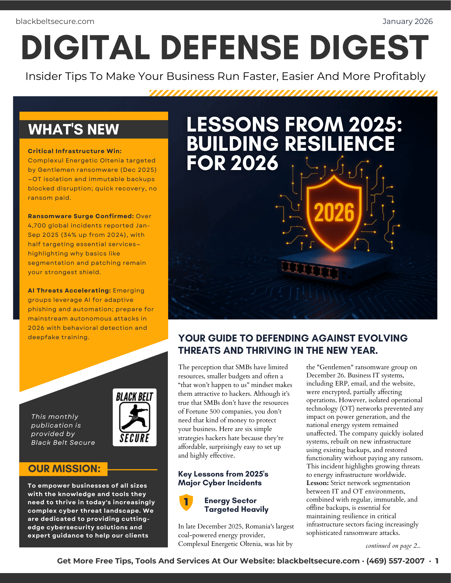 Newsletter January 2026 (Digital Version)