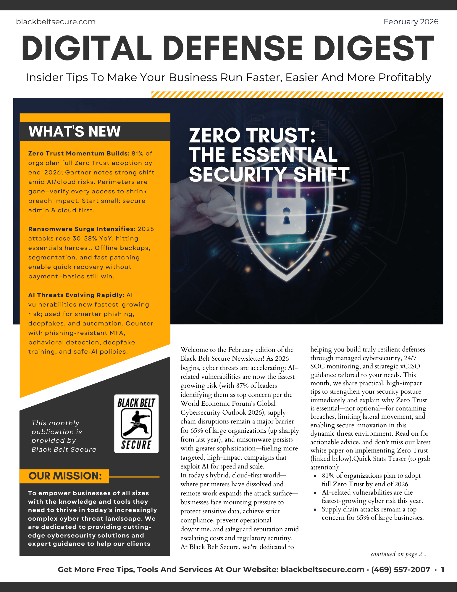 Newsletter February 2026 (Digital Version)