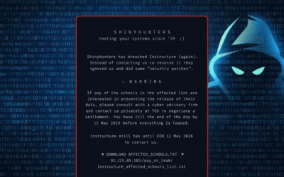 ShinyHunters Canvas Breach: Group Hits Instructure Twice in One Week — What Schools and Businesses Must Know