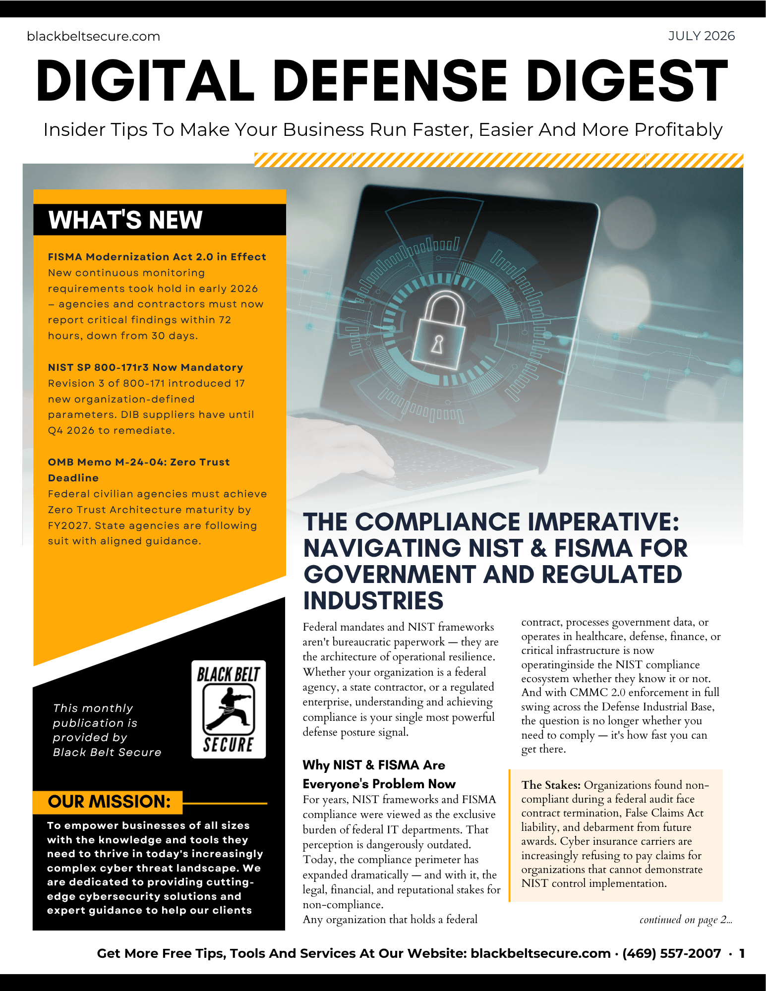 Newsletter July 2026