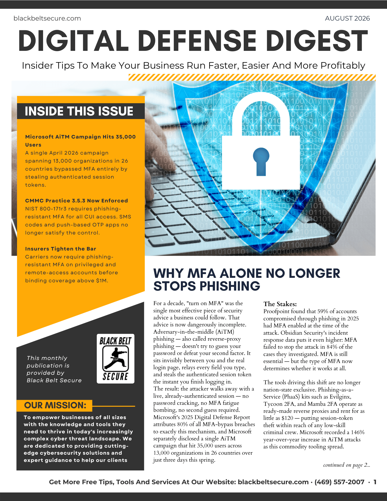 Newsletter August 2026
